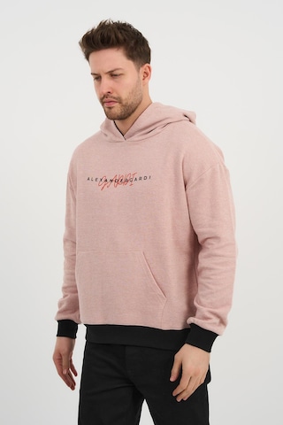Alexander Gardi Alexandergardı Özel Unisex Baskılı Kapüşonlu Kanguru Cepli Sweatshirt Unx-0017602 Kırmızı