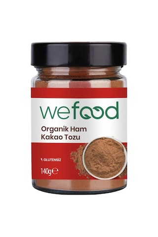 Wefood Organik Ham Kakao Tozu 140 G
