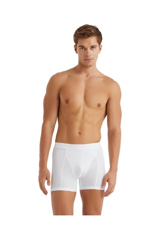 Blackspade Aura Organik 2'li Paket Extra Konfor Özel Erkek Boxer Beyaz