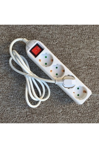 Joyjadehub Avrupa Standardı Soket, Uzatma Kablosu Ve Alman