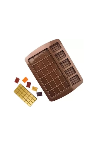 Tablet Silikon Çikolata Kalıbı Mini