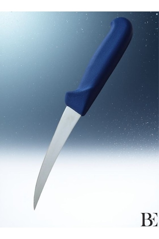 Beknife Bemiral 15cm Kıvrık Kemik Sıyırma Bıçağı 10354.15 Fibrox Kaymaz Saplı 25mm X 150mm X 2.5mm Mavi