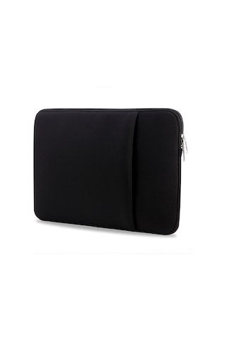 Neevoyu 11" Siyah Laptop/tablet Kılıfı - Antistatik Köpük, Darbe Emici, Ön Cep Ve Yumuşak Iç Dolgu İle Taşınabilir Koruma Siyah