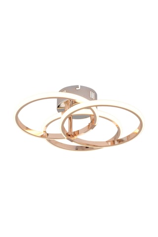Pl 07 3 Model Gold 3 Renkli Salon Ve Oturma Odası İçin İdeal Alüminyum Avize, 40x15 Gold