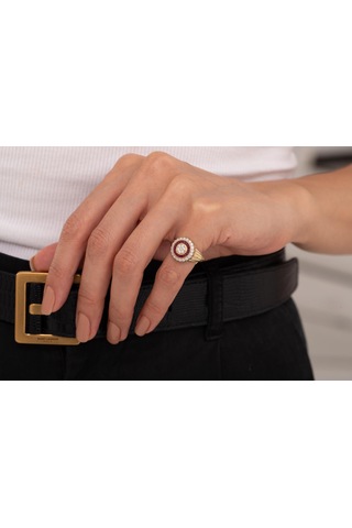 Reis T10649 Goya Ring Altın