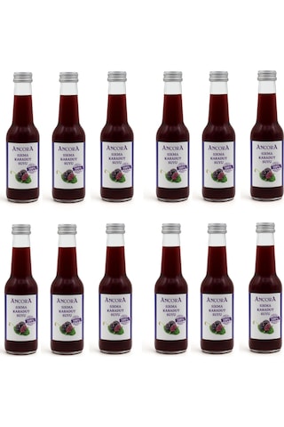 Ancora Sıkma Karadut Suyu 250 Ml X 12 Adet