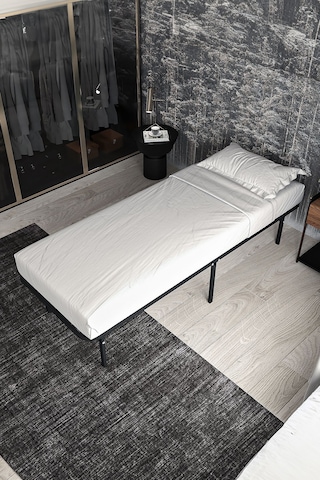 Aksviva Smart Base Tek Kişilik Katlanır Metal Karyola