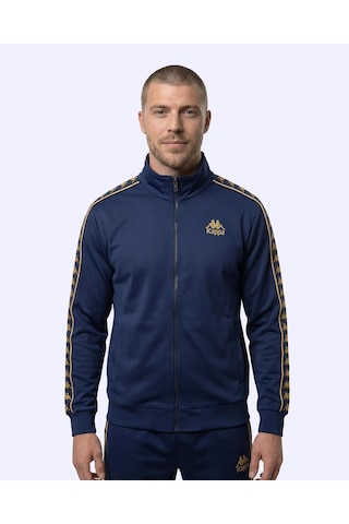 Kappa 222 Banda Andry Full Zip Erkek Dark Tone Regular Fermuarlı Eşofman Üstü