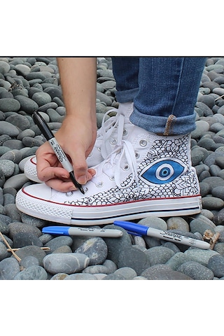 Sharpie Fine Standart Renk Permanent Markör 4'lü