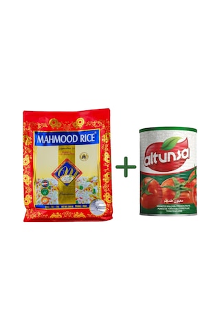 Mahmood Rıce 1121 Basmati Pirinç 900 G + Altunsa Domates Salçası 830 G
