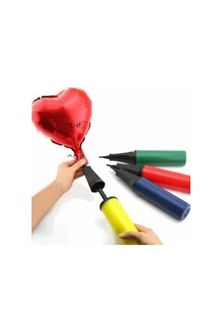 Balon Pompası Iterken Şişirir Çekerken Şişirir Lateks Balon Foly Diğer