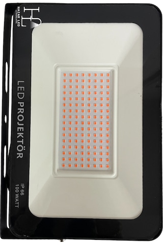 220 Volt 100 Watt Tablet Projektör Grow Led Full Spectrum Smd Led Projektör Bitki Yetiştirme Ledi