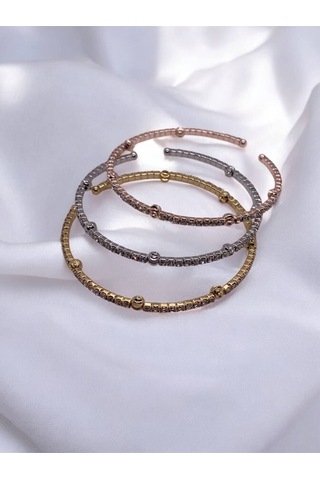 3 Renk Dorikalı Kadın Kelepçe Bileklik