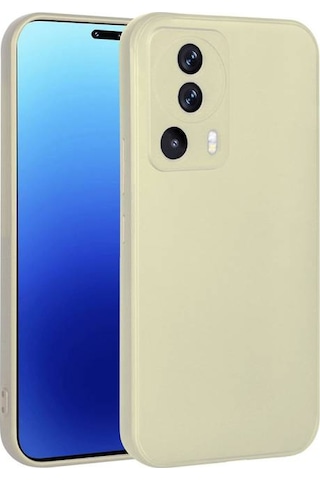 Xiaomi Mi 13 Lite Kılıf Esnek Yapılı İnce Slim Silikon Kapak Ryc/premier Gold