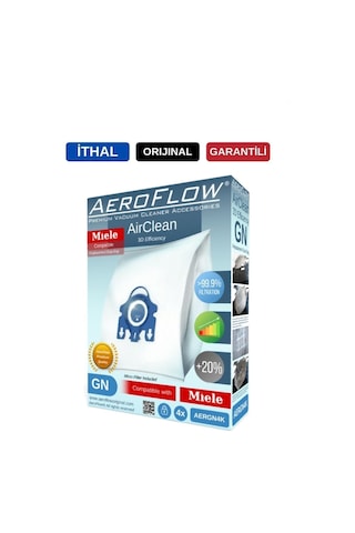 Miele Uyumlu Gn Süpürge Toz Torbası+Filtre