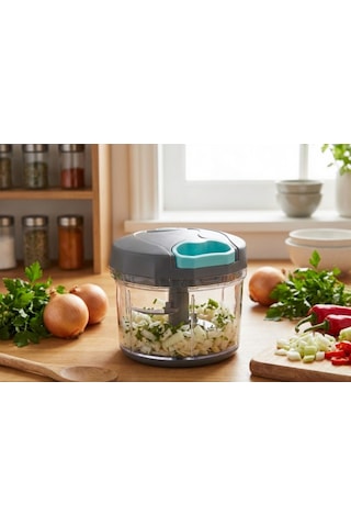 Tnt-8695835422503-blend A368mntg-018-01-mint Gri Büyük Pratik Doğrayıcı Ve Çırpıcı 1000ml