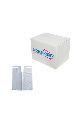 Pratikser Tek Kullanımlık Hasta Önlüğü Beyaz - 50x60 cm - Koli