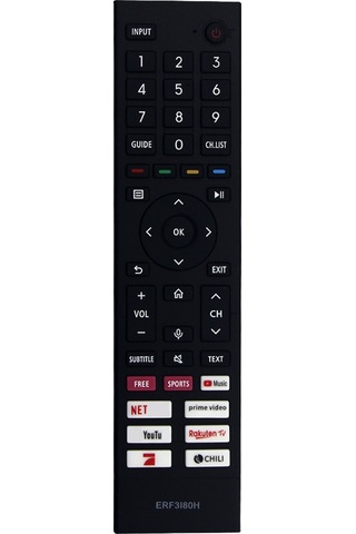 Crackedice Erf3ı80h Hisense 4kultra Hd Tv A6gg A4eg 43a6gg İçin Uzaktan Kumandayı Değiştirin