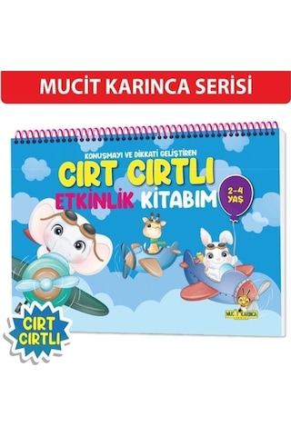 Cırt Cırtlı Etkinlik Kitabım 2 - 4 yaş