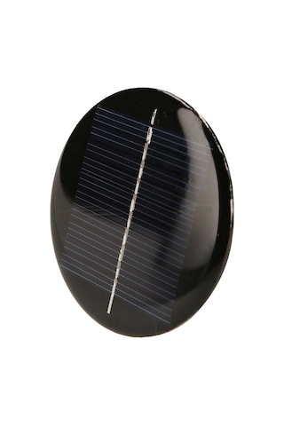 Youmex 0.28w 5v 56ma Çok Kristal Güneş Paneli, 60mm Çaplı, Ip65 Su Geçirmez, Yüksek Verim, Dıy Projeler, Eğitim, Oyuncaklar İçin