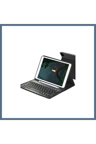 Buradabulabilirsin Samsung Galaxy Uyumlu X730 Tab S11 Kılıf Kc01 Smart Klavyeli Tablet Kılıfı - Siyah Bbz