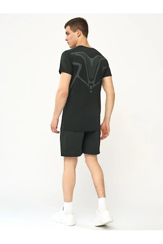 Ynaı Sportwear Antrenmanlar İçin Spor Takımı/rashguard 2'si 1 Arada 244500305 Siyah