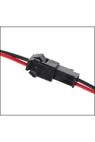 2 Adet - 2 Pin Kablolu Konnektör Takım Jst Sm 2 Pin Kablolu Soket Konnektor Takım Ic-261j-2