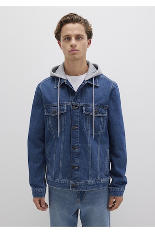 Mavi - Brandon 90lar Vintage Koyu Mavi Jean Ceket 0112808-90839 Koyu Mavi