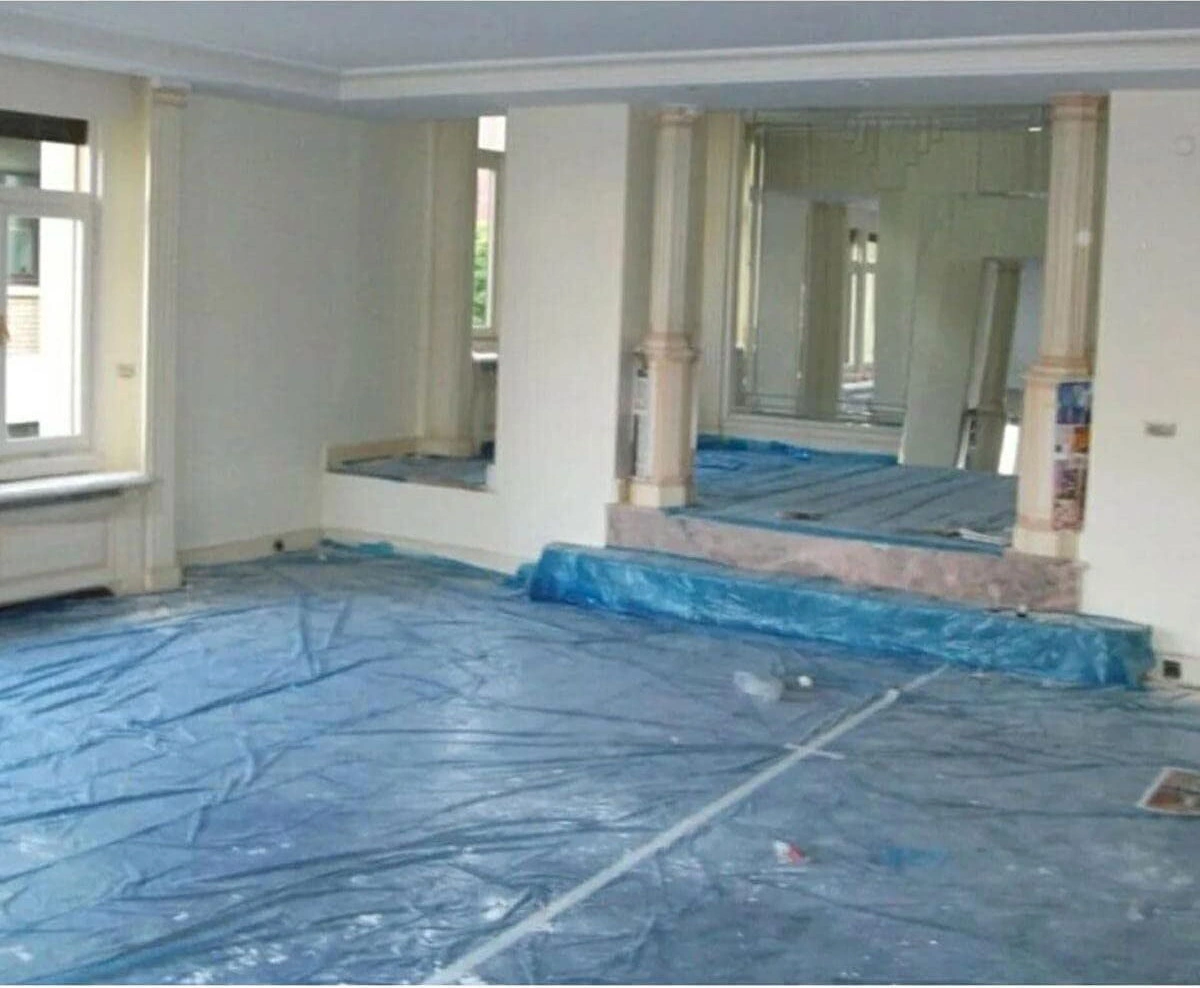 Pass Ary Ekstra Güçlü Kalın Zemin Boya Koruma Örtüsü 50 M² 4 12,5 M