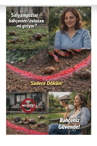 Mıdfıeld Plus Salyangoz Ve Sümüklü Böcek Kovucu Toz Bariyer 400gr