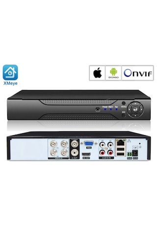 4 Kanal Ahd Dvr Kayıt Cihazı Xmeye Yazılım