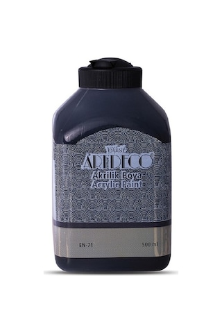 Artdeco Akrilik Ahşap Boyası 500 ML 3618 Siyah