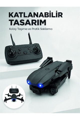 Katlanabilir Kamera Drone 4k Hd Görüntü, Hover Özelliği Ve Uzaktan Kumanda - Lisinya