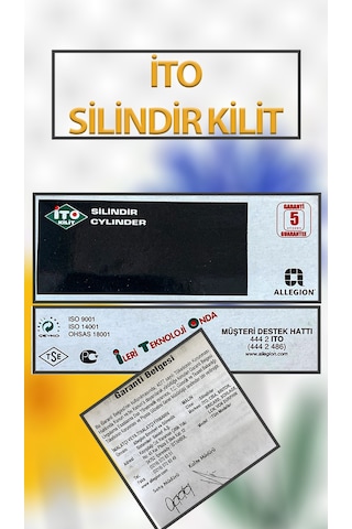 Silindir Kilit, Kilit Göbeği 3 Anahtarlı