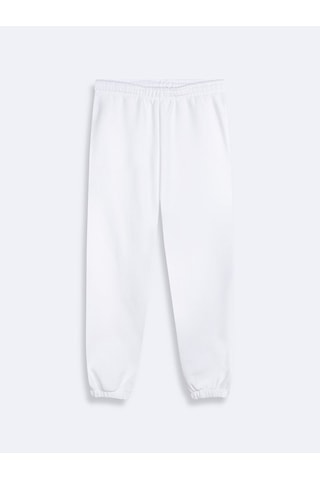 Ltb Sloganlı Jogger Regular Fit Beyaz Eşofman 011258340360069 100 Beyaz
