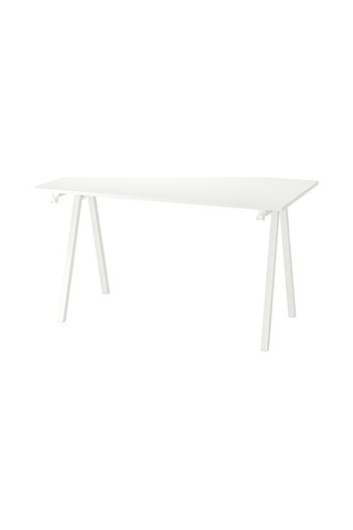 Ikea Trotten Çalışma Masası Tablası, Beyaz, 140x80 Cm