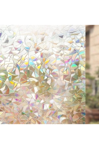 Statik Desenli Cam Folyosu Buzlu Cam Folyo Cam Filmi 3 D. (431361416)