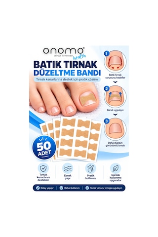 Health Ayak Batık Tırnak Düzeltme Bandı 50 Adet