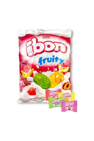 Ibon Sütlü Meyveli Şeker 1000 Gr. (1 Poşet)