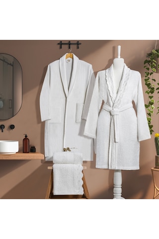 Schafer Home Premium Banyo Seti 4 Parça-ekru