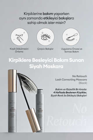 Missha Kirpiklere Besleyici Bakım Sunan Siyah Maskara
