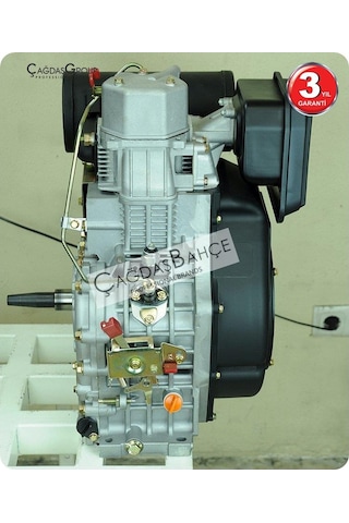 Goldmoto Gm1100F-G1A Dizel Motor 15Hp Marşlı Krank Mili Konik