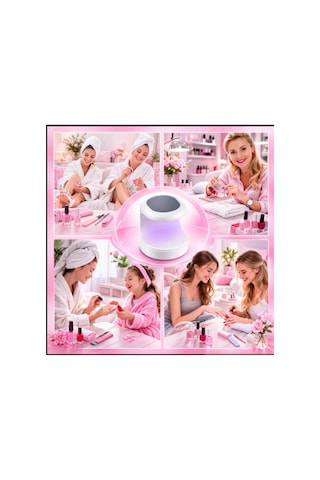 Yıwu Mini Uv Tırnak Kurutucu Led Manikür Lambası Taşınabilir Kompakt Uv Jel Tırnak Led Lambası