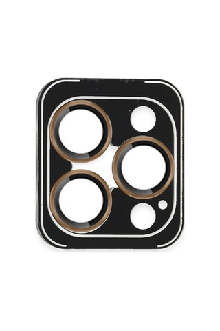 Hnrlıshp Joko Apple Uyumlu iPhone 16 Pro Max Pvd Metal Kamera Lens - Gold