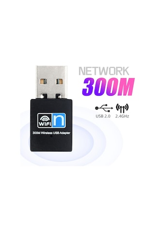 Primex Px-wf3 Realtek Rtl8192eu 300mbps Wifi Adaptör, 300mbps Usb Wireless Adaptör, 2.4g Wifi Dongle, Usb Wifi Alıcı Win10/11/linux Tak Çalıştır