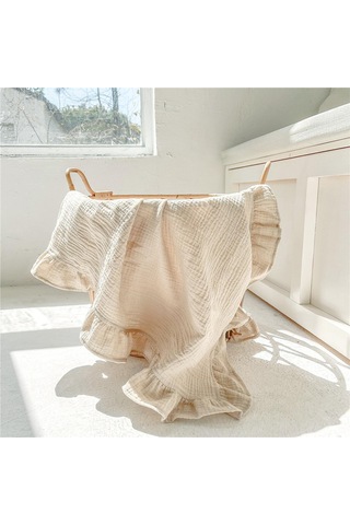 Dolıty Kundaklama Battaniyeleri Bebek Fotoğraf Props Için Haki Haki