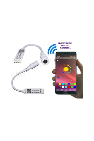 BLUETOOTH RGB ŞERİT LED KONTROL MODÜL CİHAZI