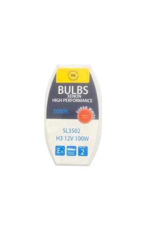 H3 Far Ampulu 12v Beyaz Isık 100w