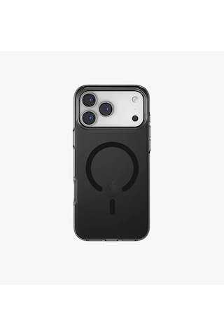Apple Uyumlu iPhone 17 Pro Max Kılıf Clario Geri Dönüşüm Doğaya Duyarlı Materyal Çift Katman Magsafe Kapak Siyah