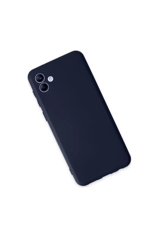 Samsung Uyumlu Galaxy A04e Kılıf First Silikon - Lacivert Belirtilmemiş